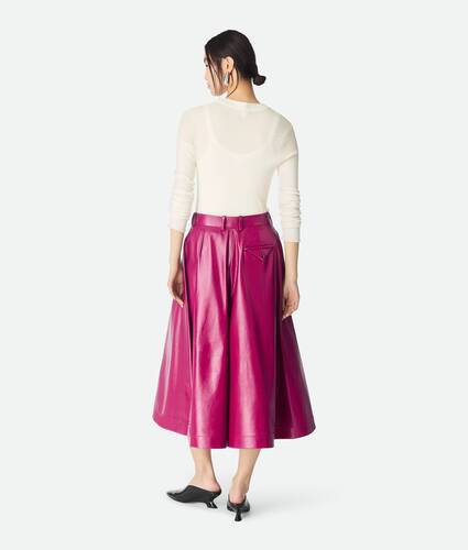 Culotte en cuir brillant