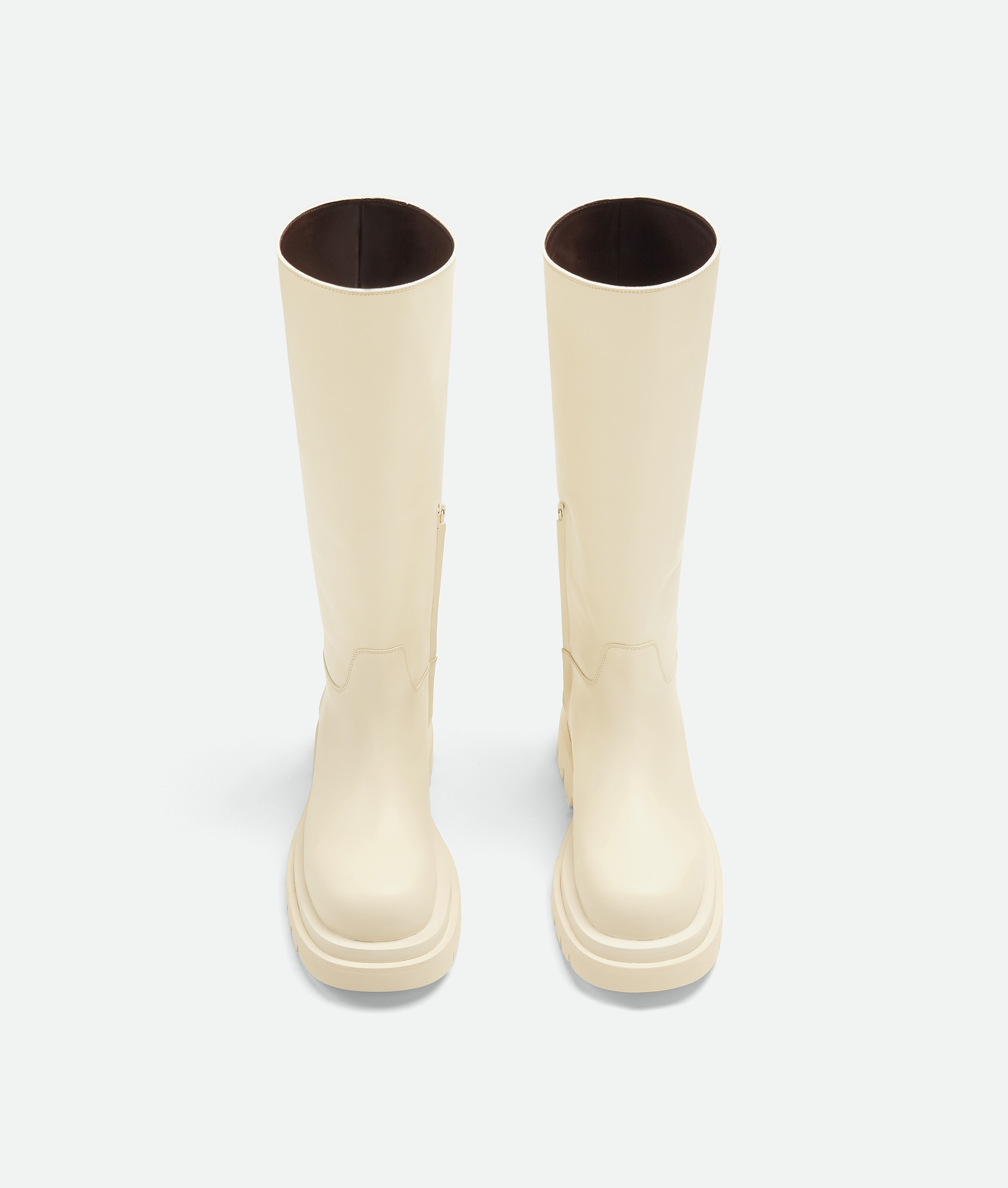 Shop Bottega Veneta Lug Boot In White