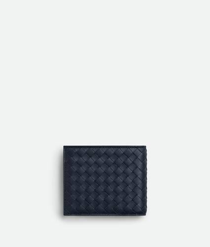 Intrecciato Piccolo Bi-Fold Wallet With Coin Purse