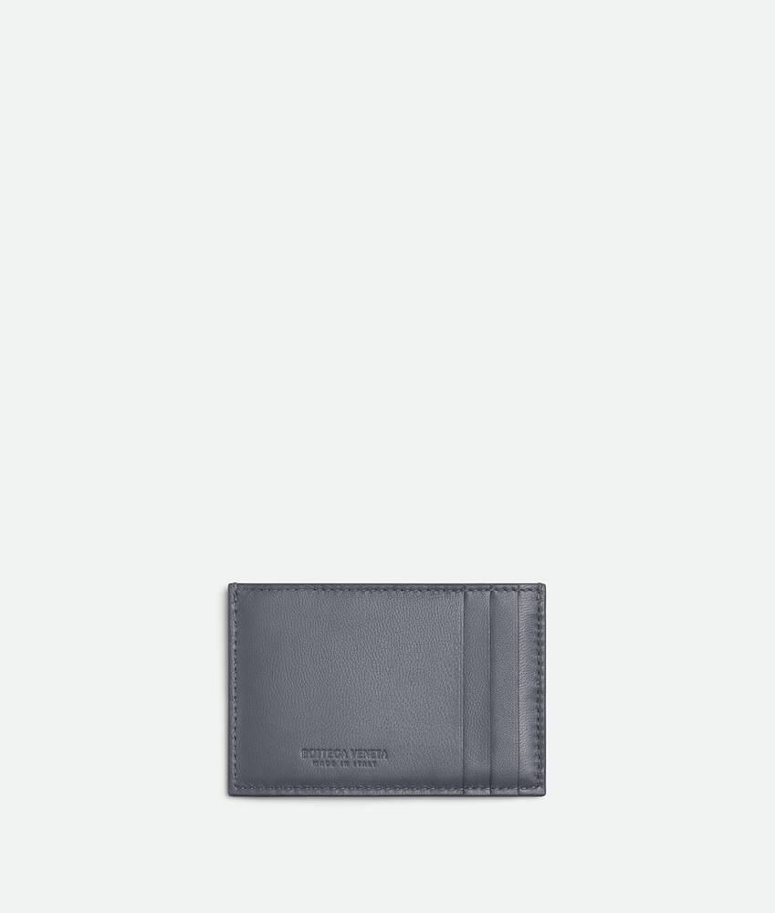 Bottega Veneta® Women's Cassette Credit Card Case in Thunder. Shop