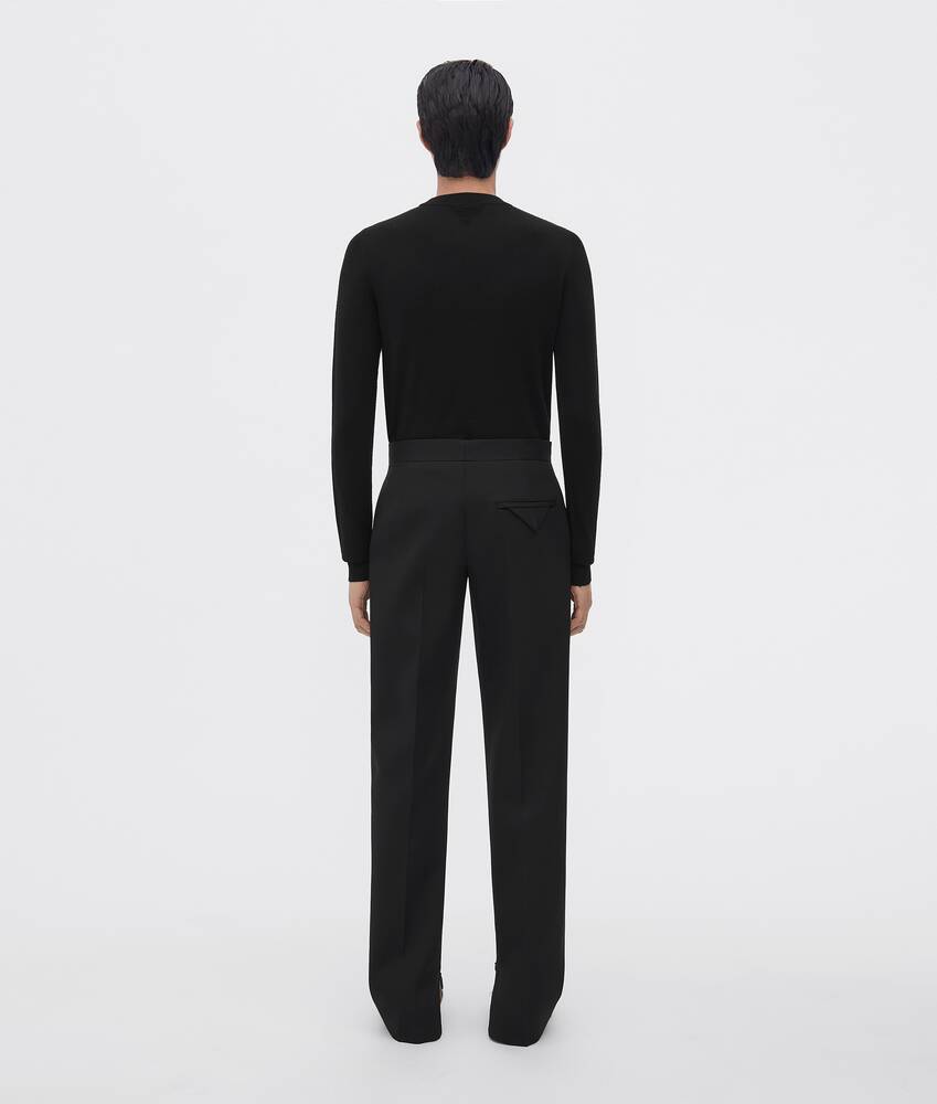 Display a large version of the product image 3 - Slim Leg Compact Wool Trousers