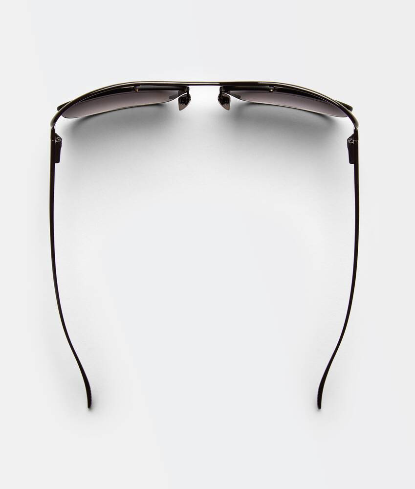 Womens Accessories Sunglasses Bottega Veneta Curve in Black Grey Black 