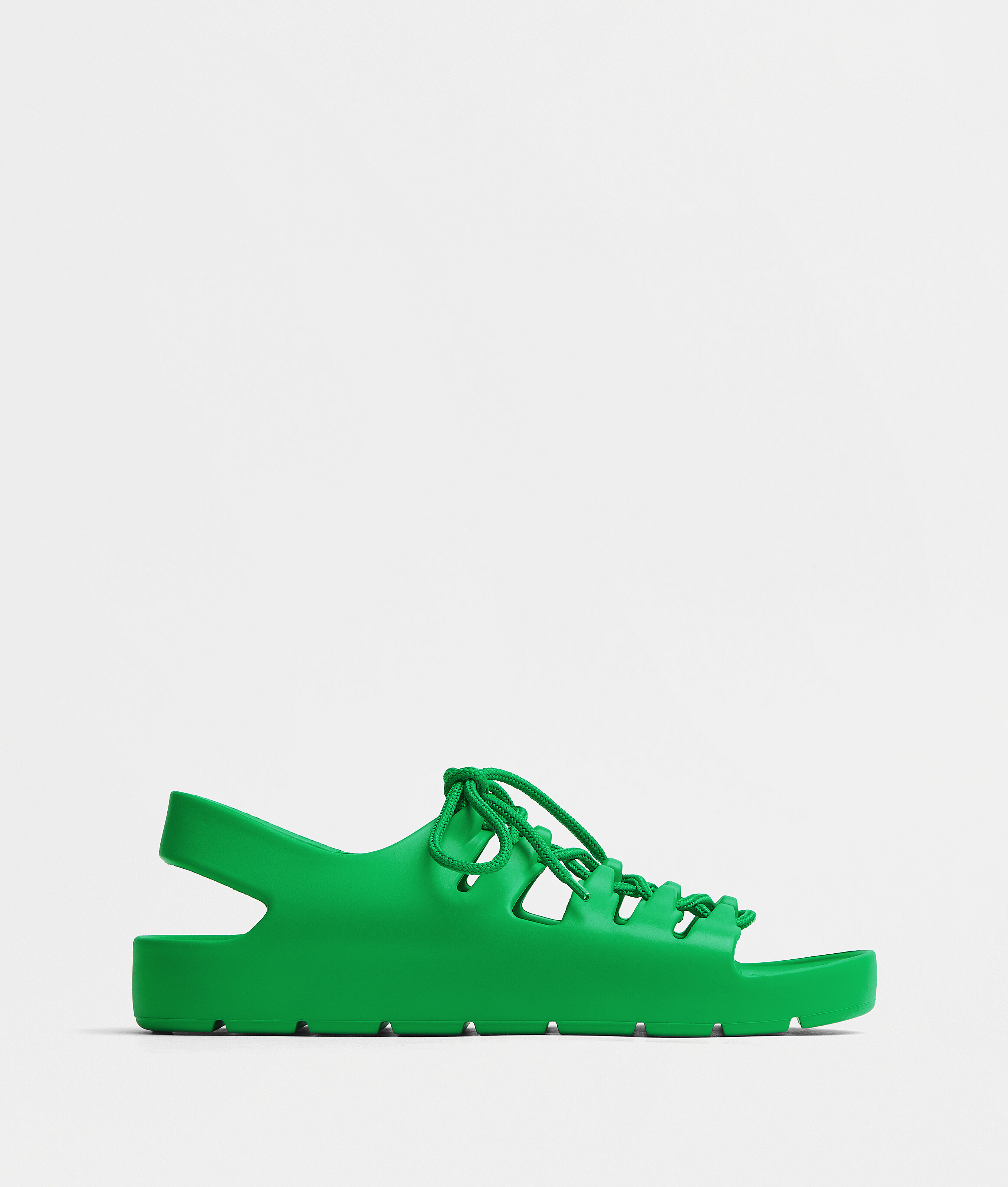 bottega veneta jelly lace up sandals