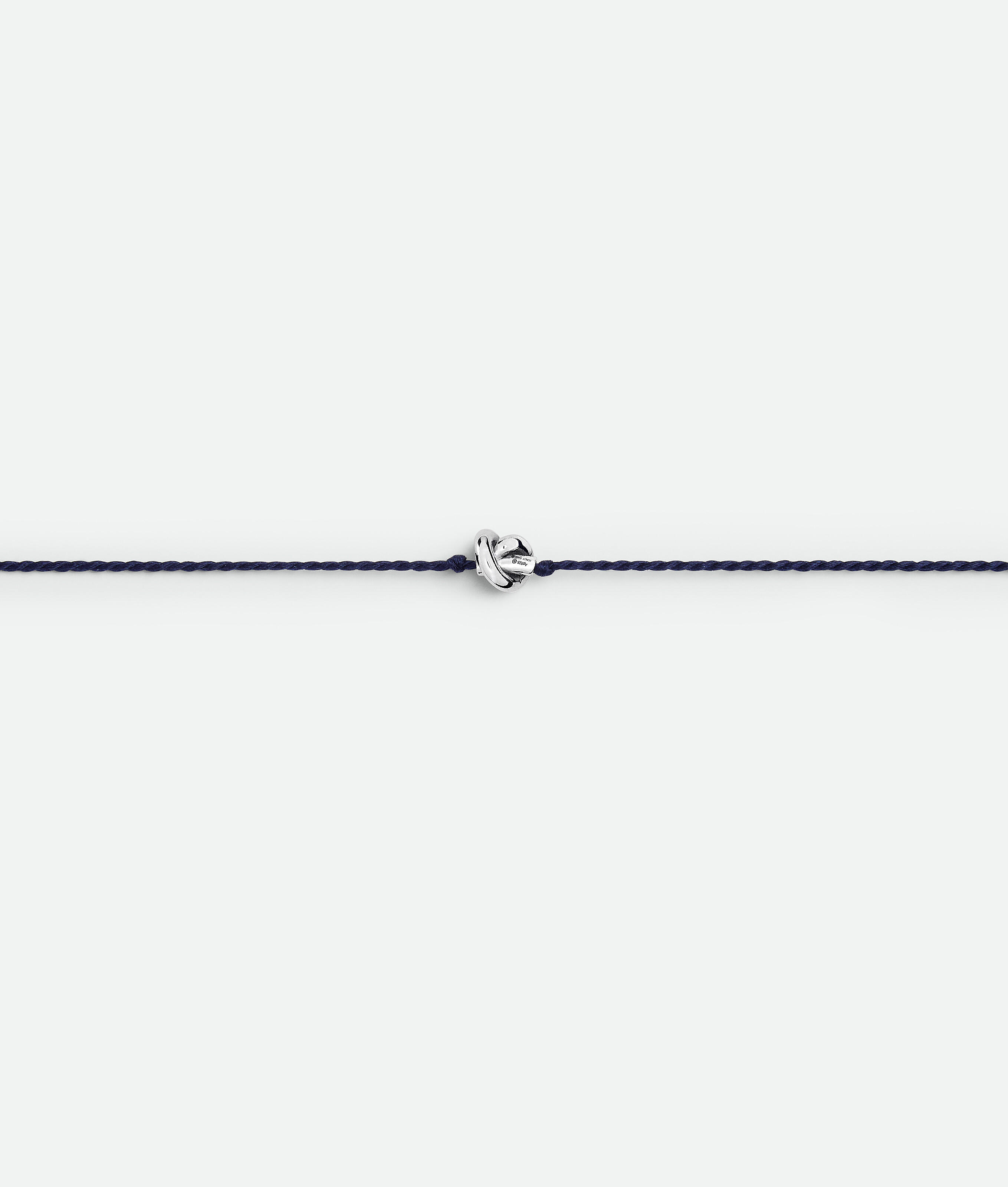 Bottega Veneta Knot Armband In Deep Blue