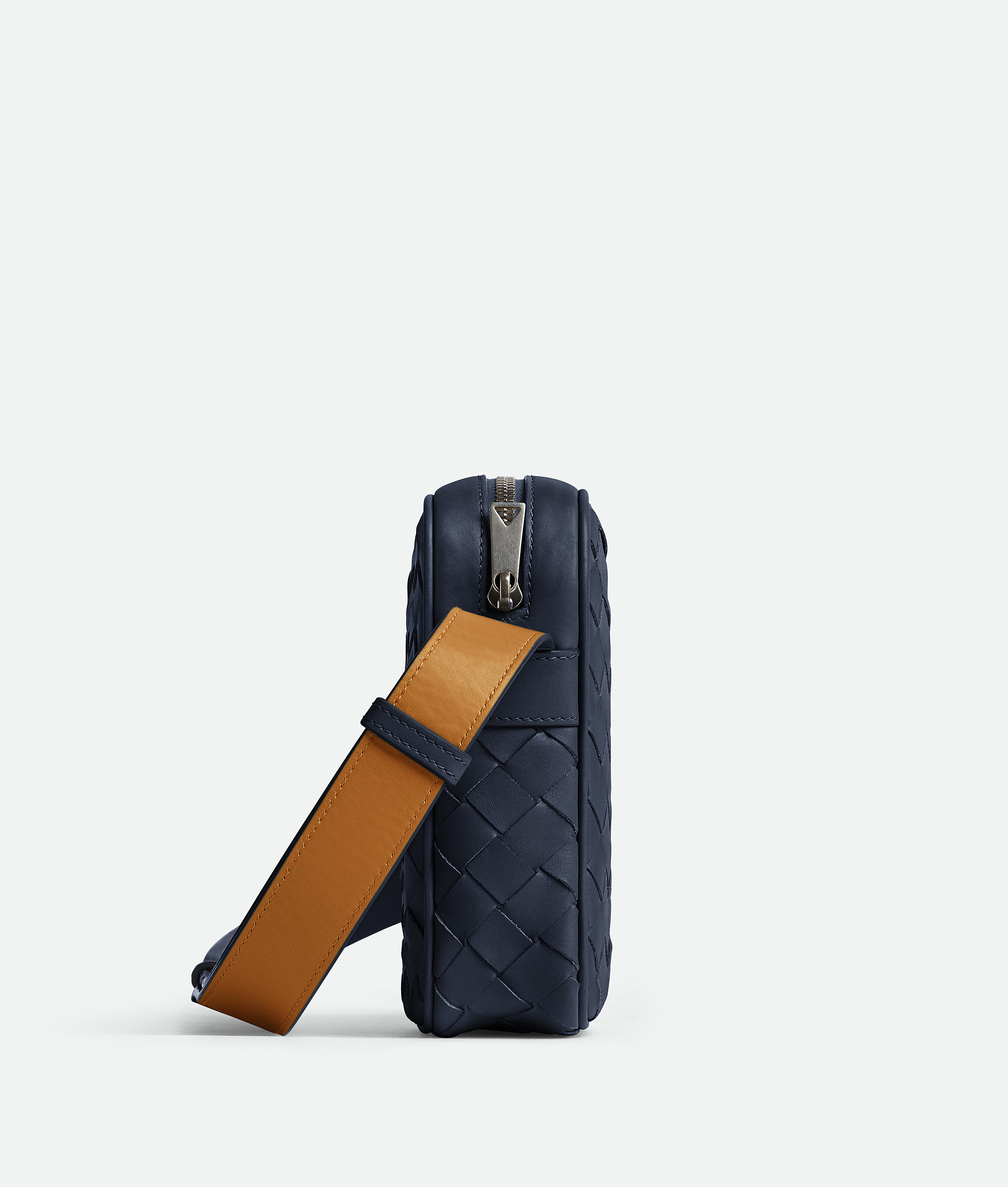 Shop Bottega Veneta Mini Cassette Cross-body Bag In Blue