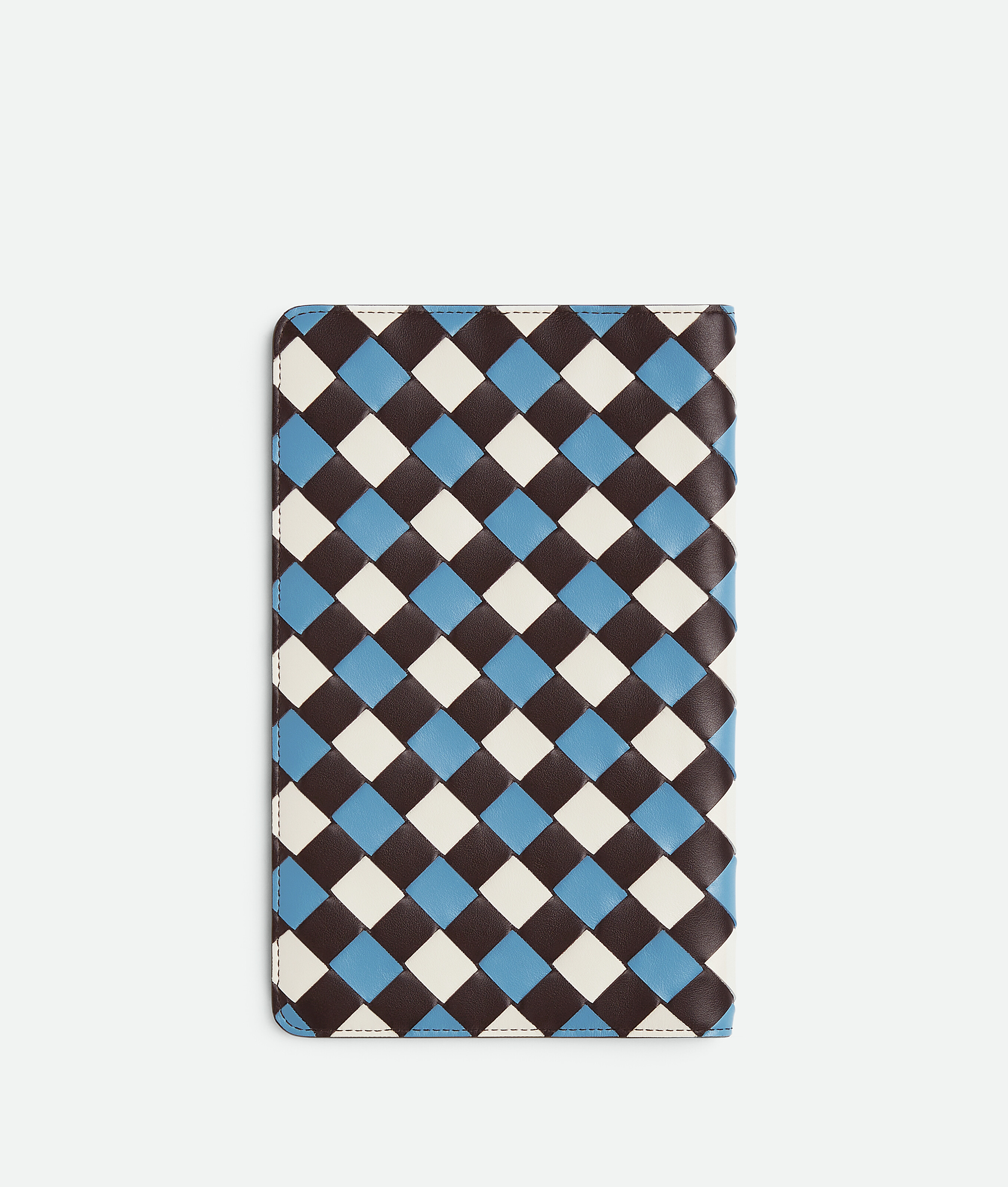 Shop Bottega Veneta Medium Intrecciato Notebook Cover In Multicolor