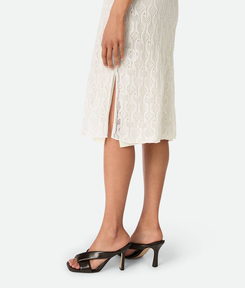 Display a large version of the product image 4 - Cotton And Silk Fish Lace Skirt