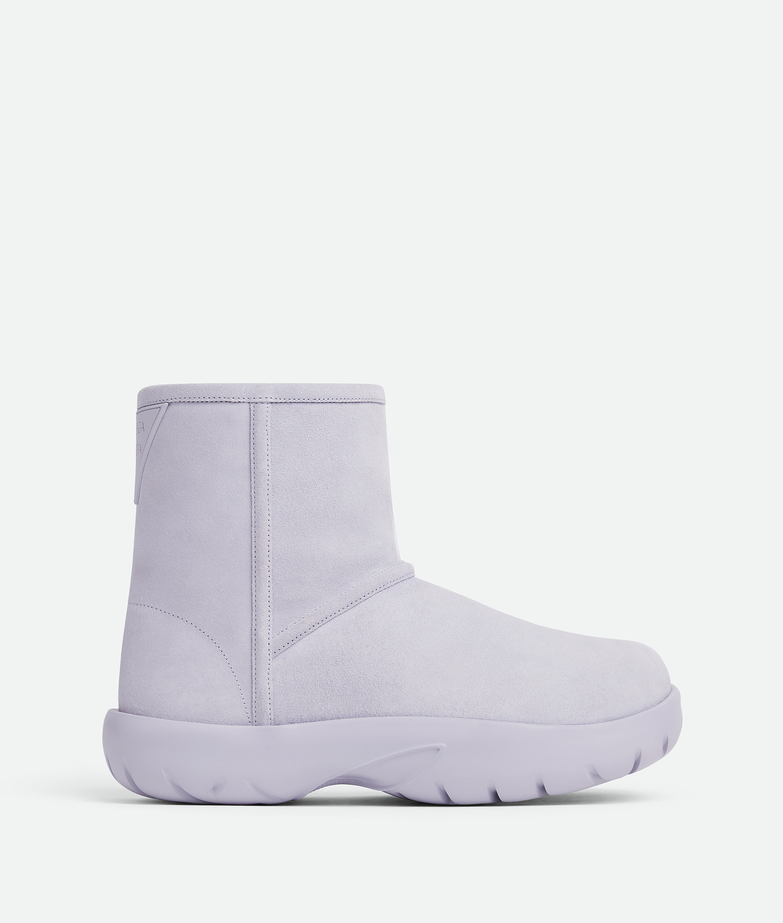 Bottega Veneta Snap Ankle Boot In Purple