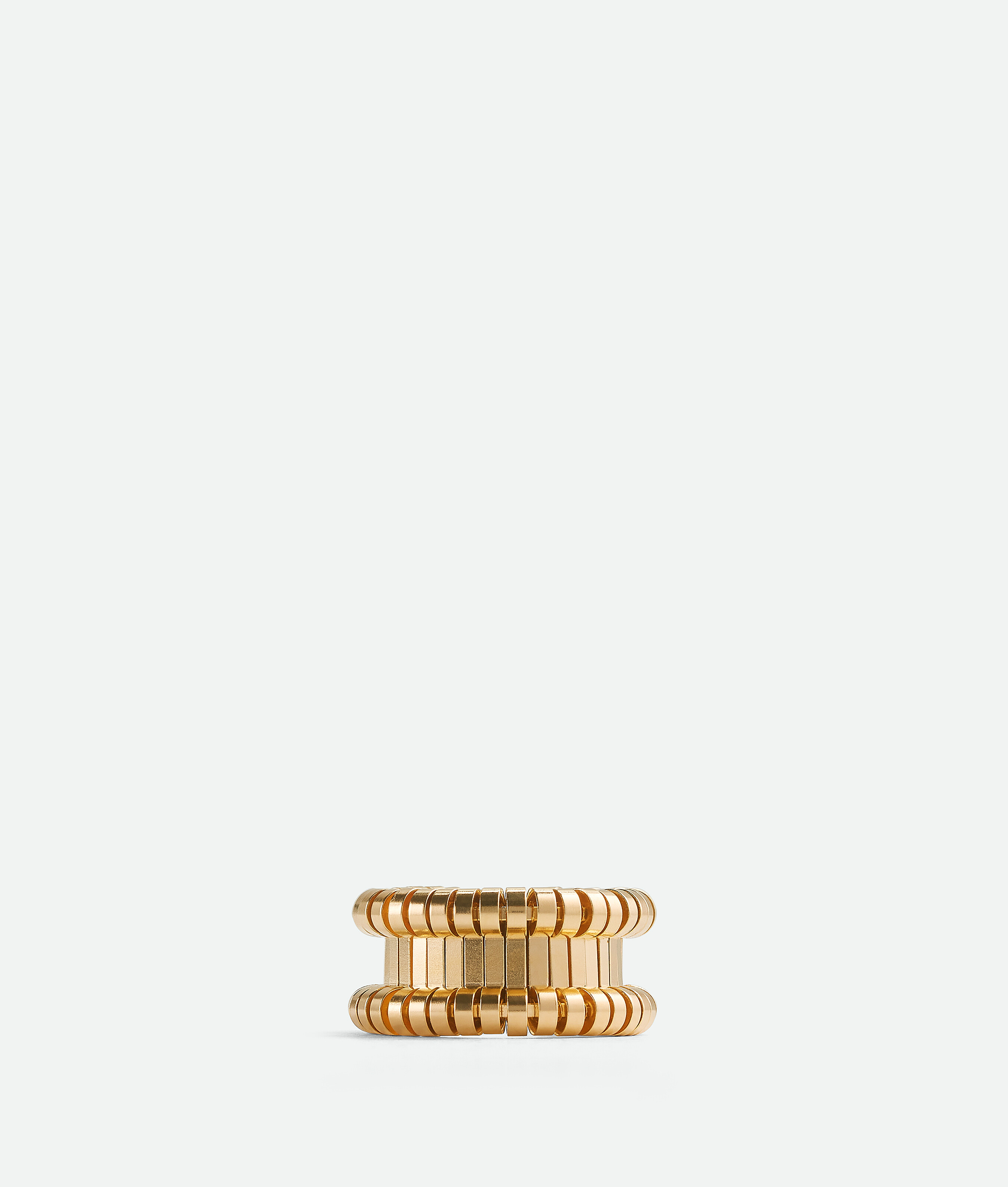 Shop Bottega Veneta Staple Ring In Gold