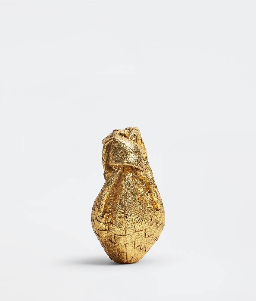 Buy BOTTEGA VENETA The Mini Jodie Handbag, Ribbon Gold Color Women