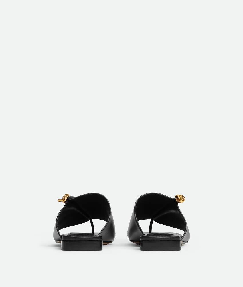 【美品】ボッテガヴェネタ ブラック トングサンダル 26 ボッテガ・ヴェネタ ブラック トングサンダル 美品】ボッテガ