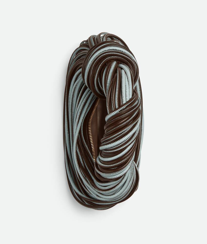 Women's Mini Jodie in Light brown / Teal washed Bottega Veneta United Kingdom EN - Image 3