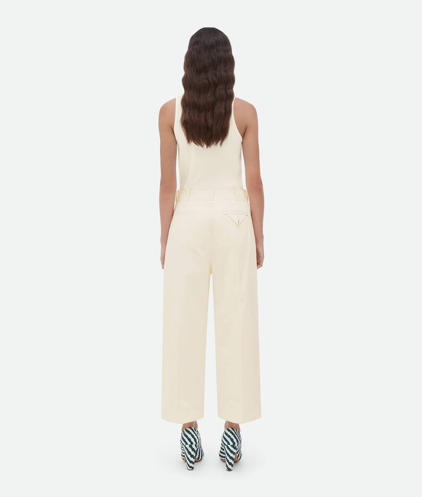 Display a large version of the product image 3 - Cotton Twill Culotte Trousers