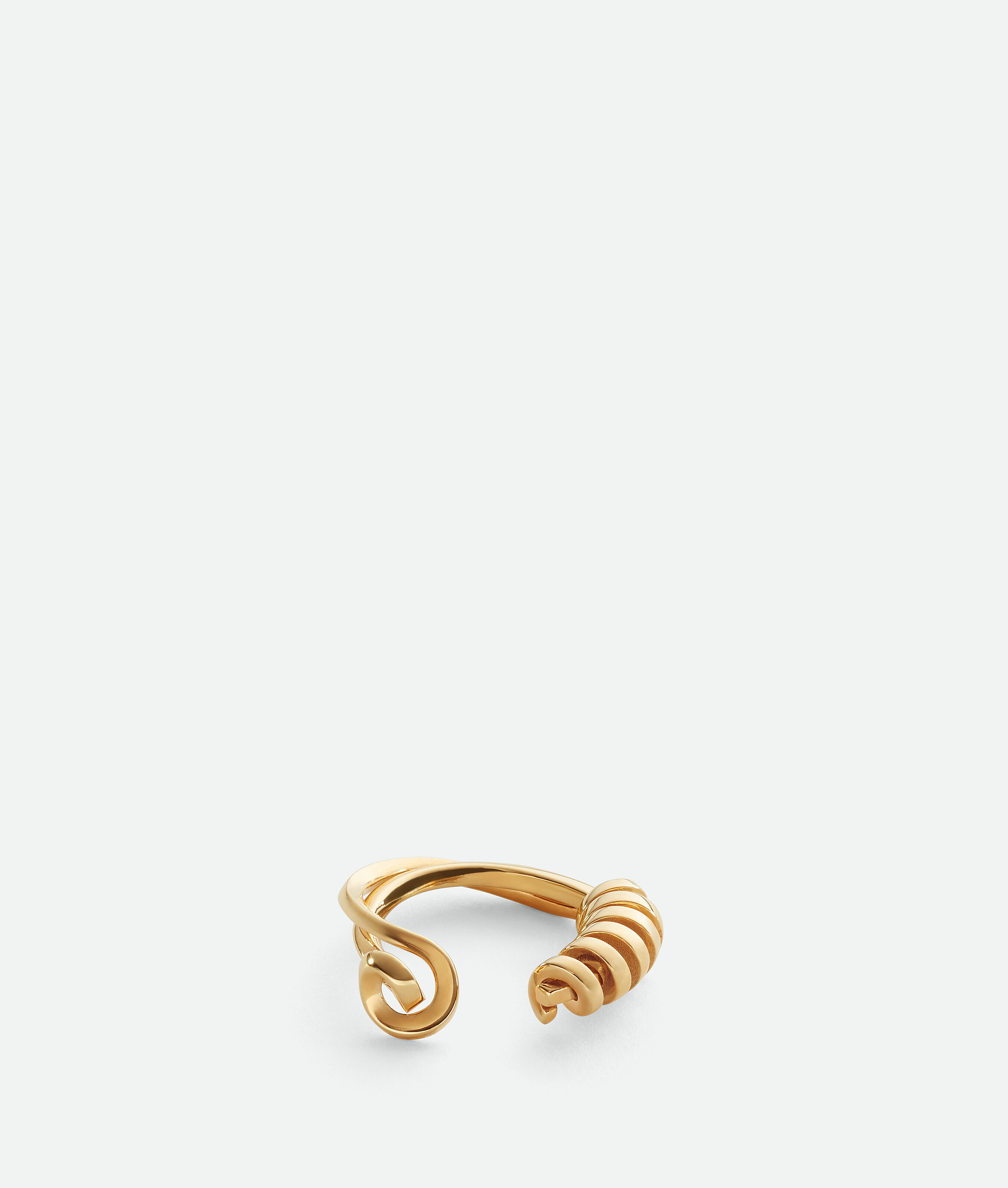 Bottega Veneta Twist Ring - Yellow Gold - Woman - N