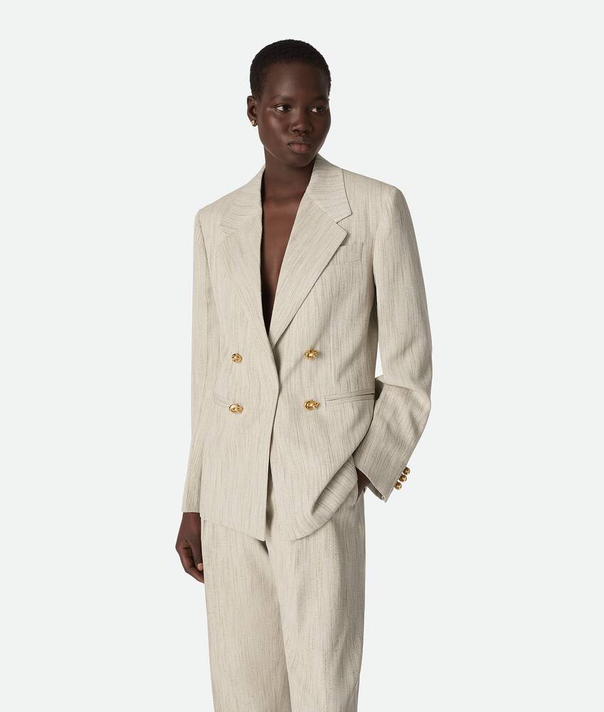Afficher une grande image du produit 1 - Veste en soie et viscose