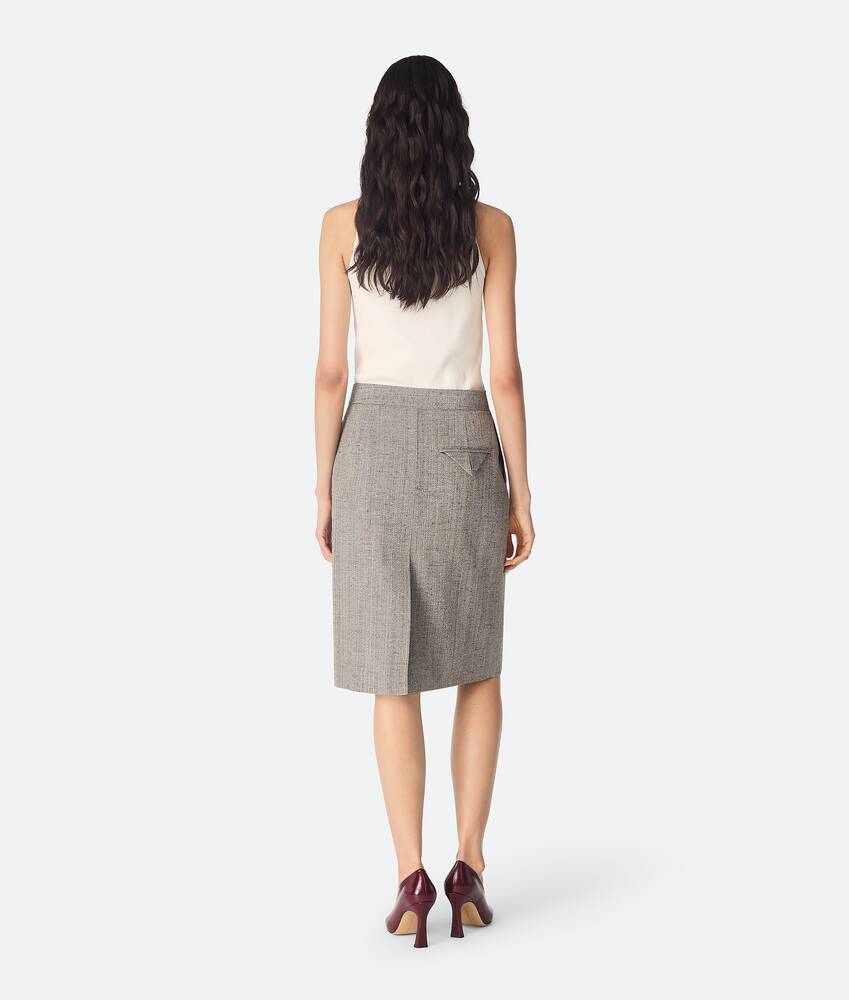 Display a large version of the product image 3 - Viscose And Silk Skirt