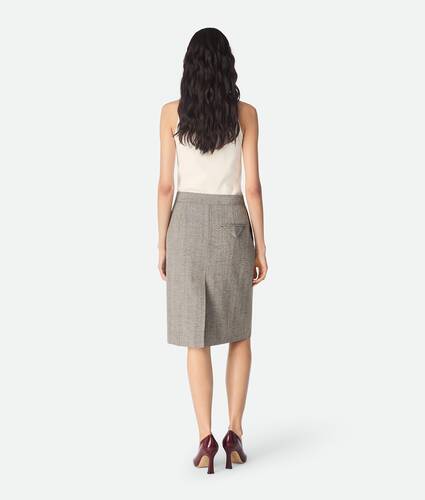 Viscose And Silk Skirt