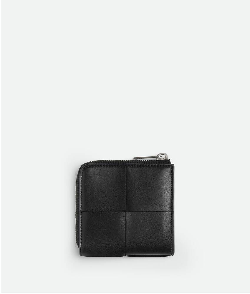 Cassette Square Compact Zip Around Wallet