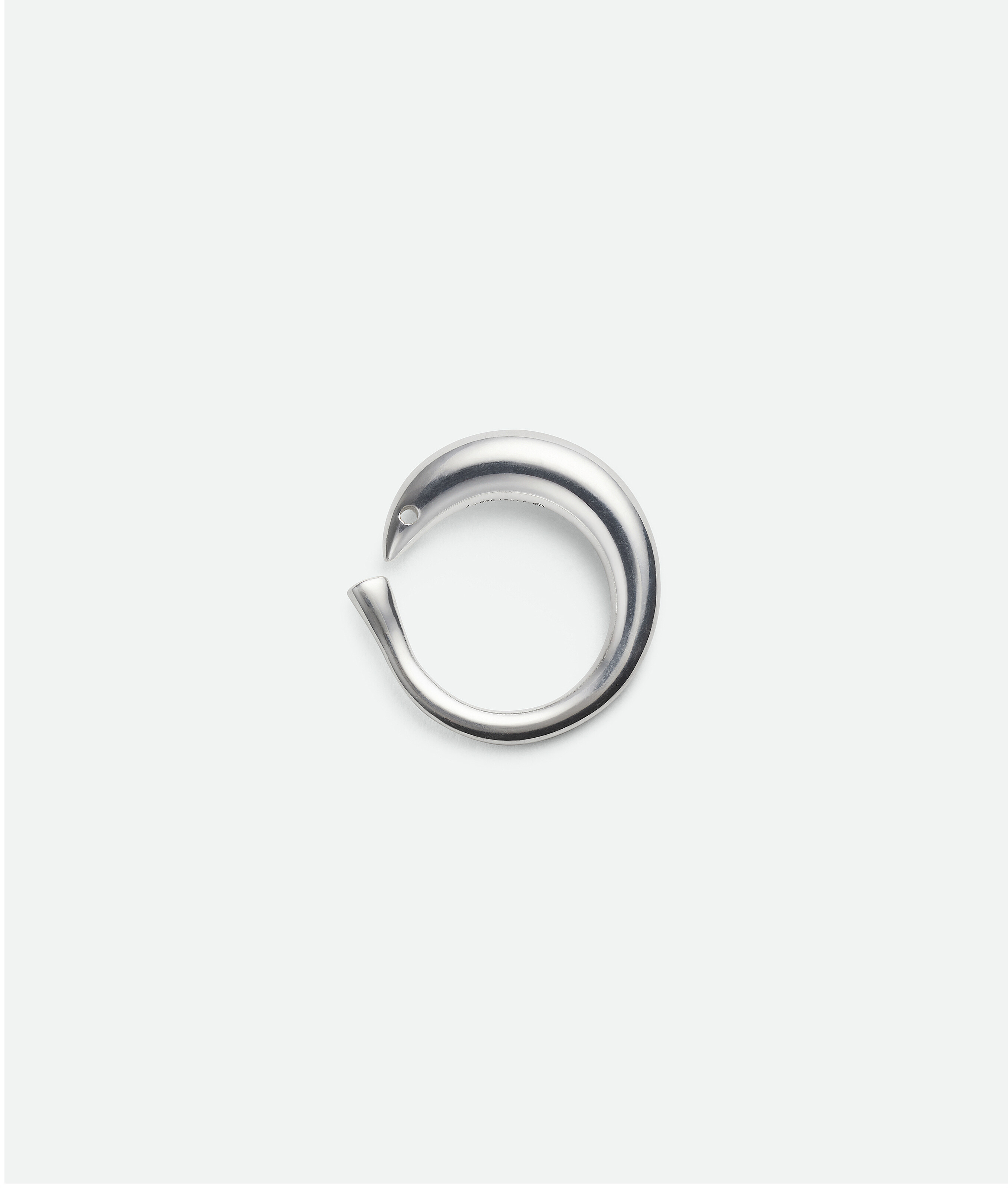 Shop Bottega Veneta Sardine Ring In Silver