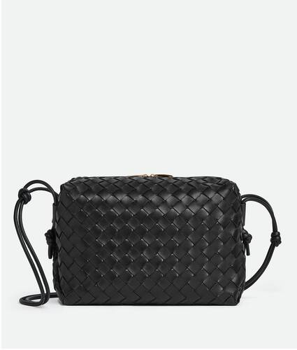 Bottega Veneta® Candy Loop Camera Bag in Black. Shop online now.