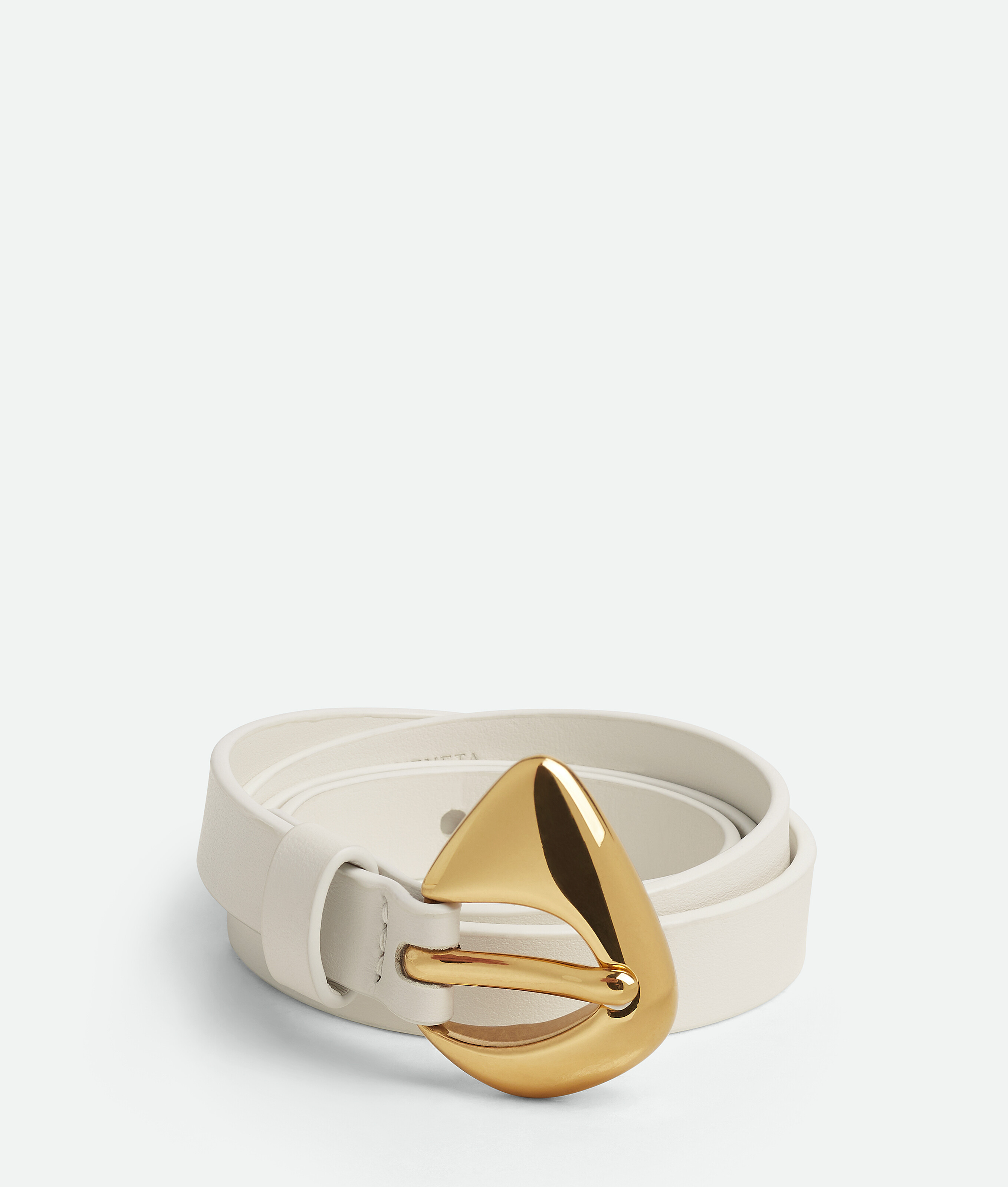Bottega Veneta Fin Belt - Chalk - Woman - 36
