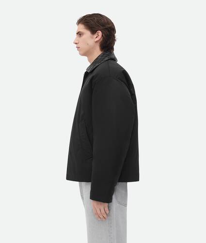 Jaqueta Puffer em Nylon Técnico