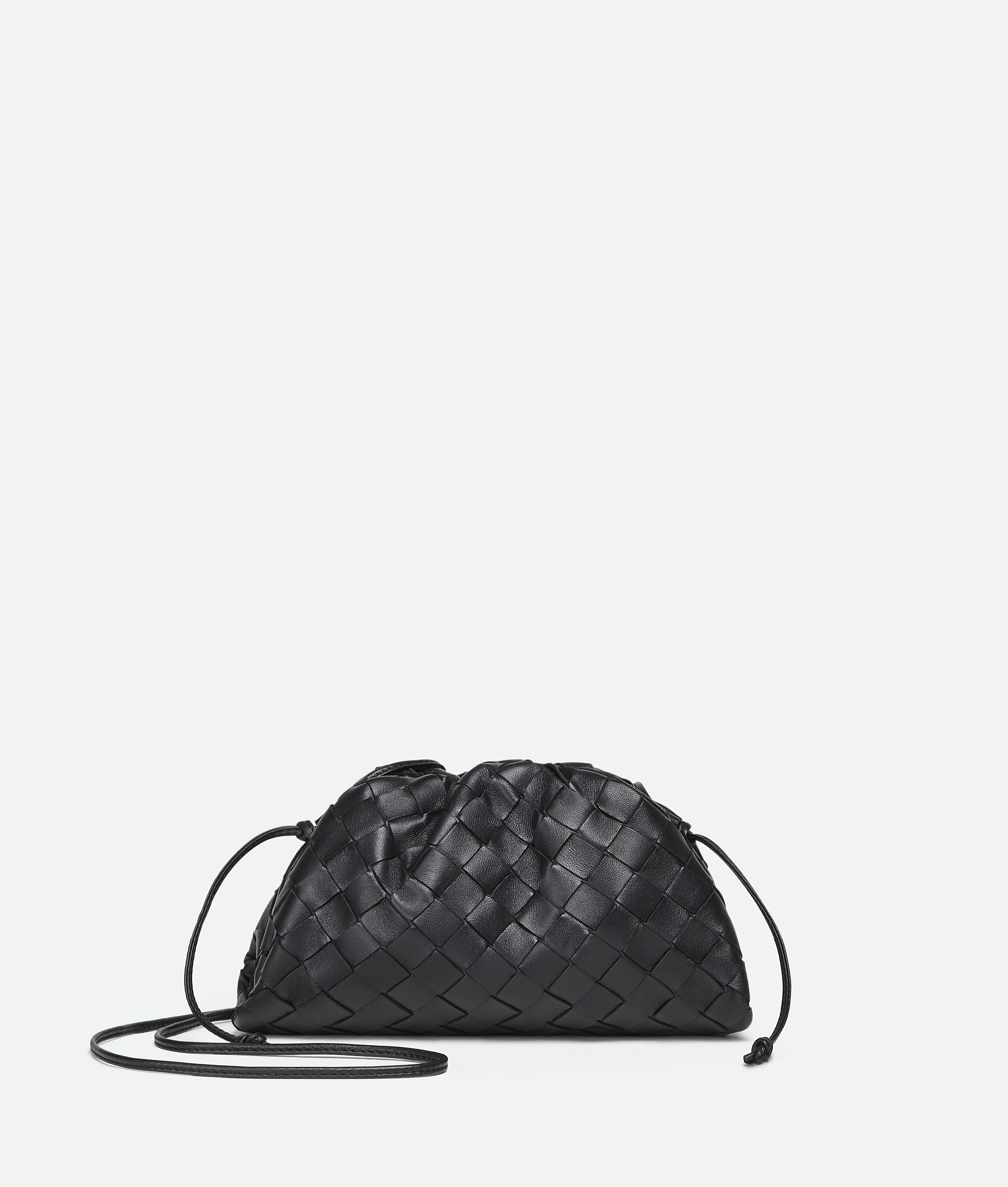 Mini Pouch in NERO Bottega Veneta® NO