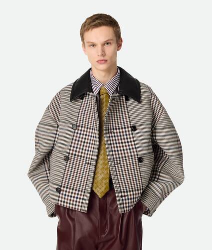 Cotton Check Blouson