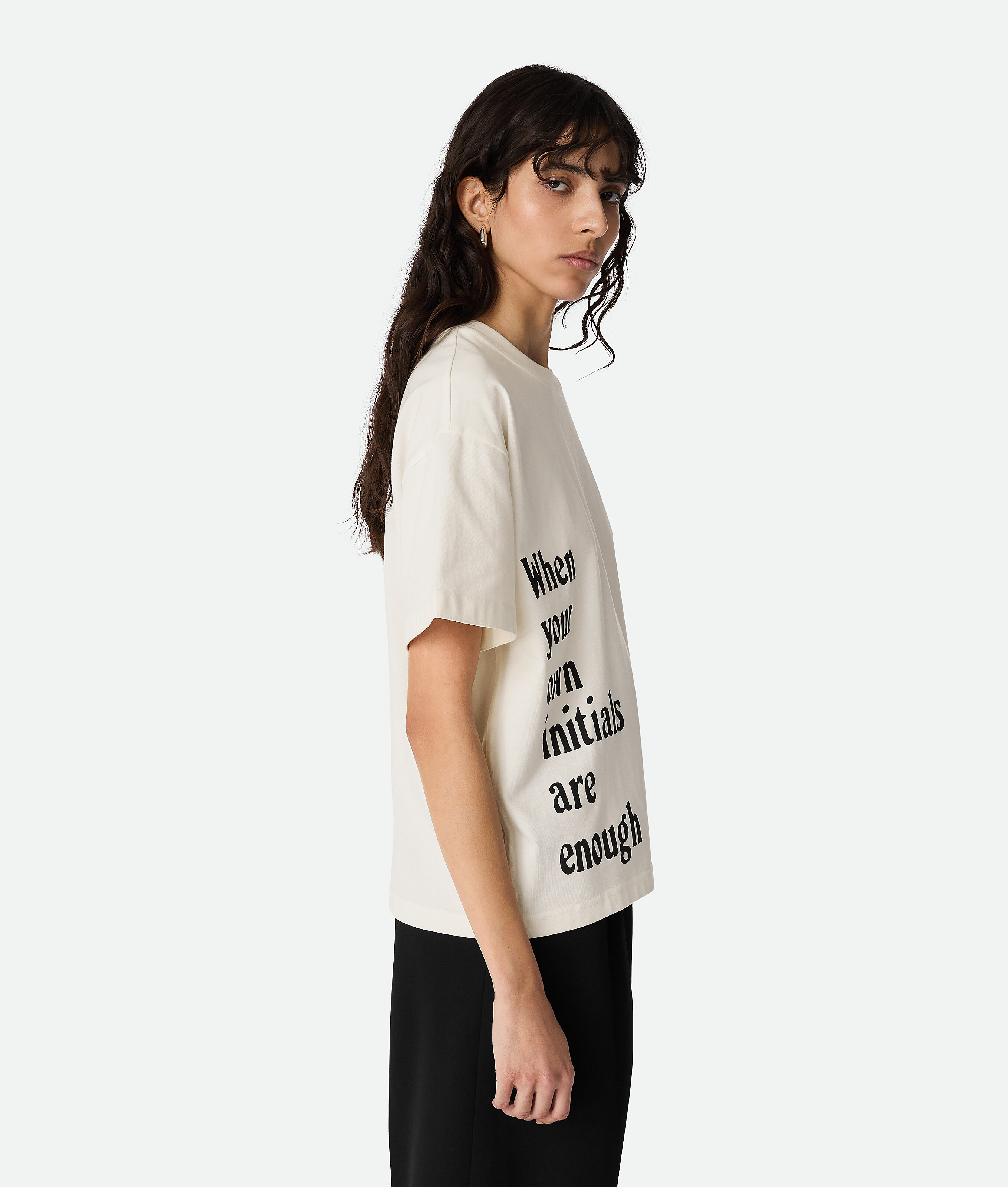 Bottega Veneta T-shirt Aus Baumwolljersey