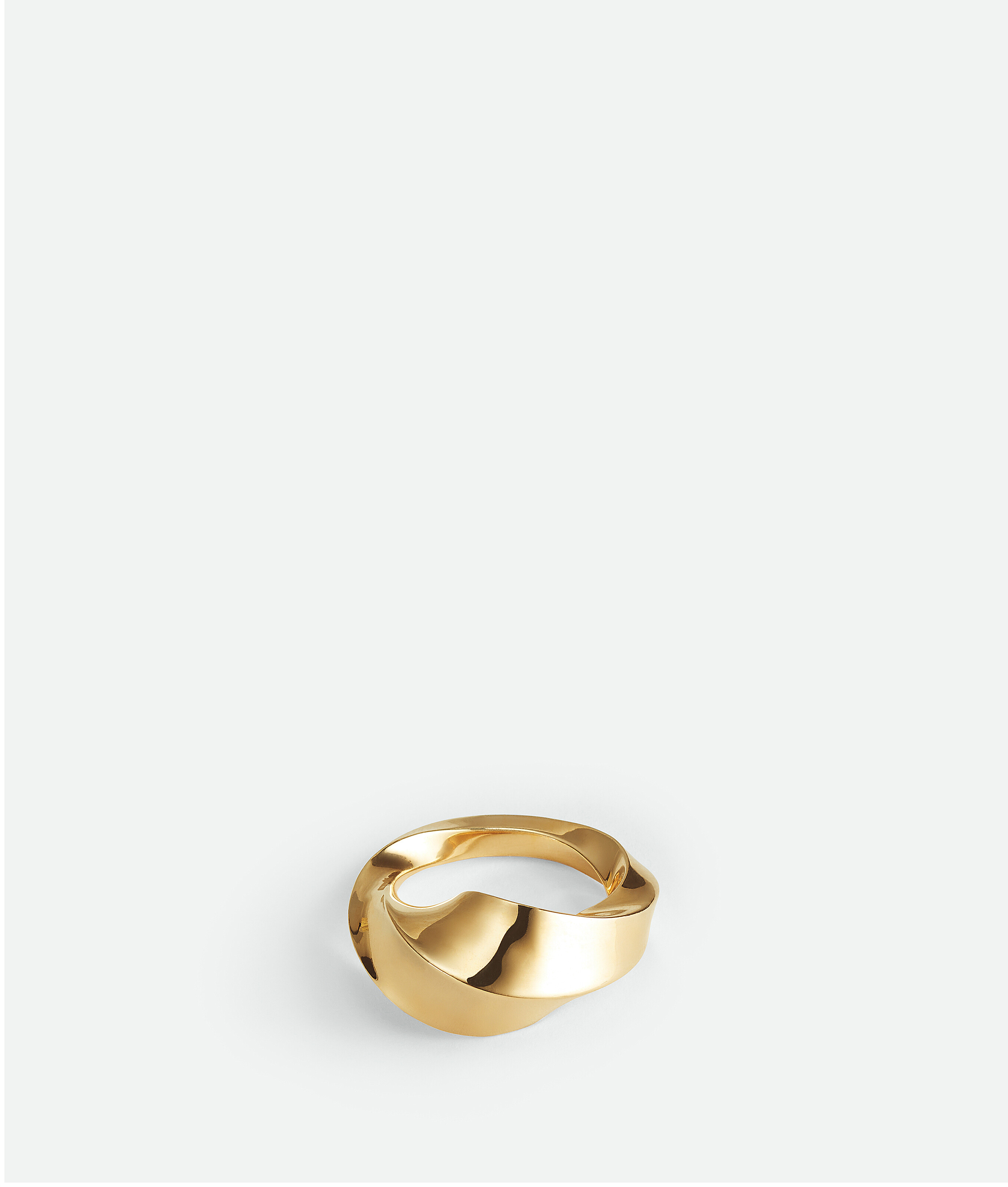 Bottega Veneta Twist Ring In Gold
