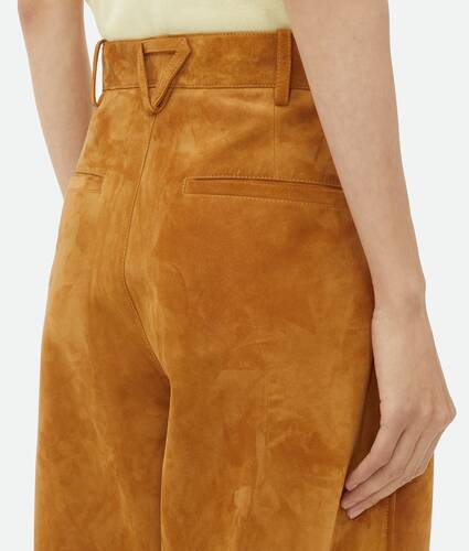 Suede Leather Trousers