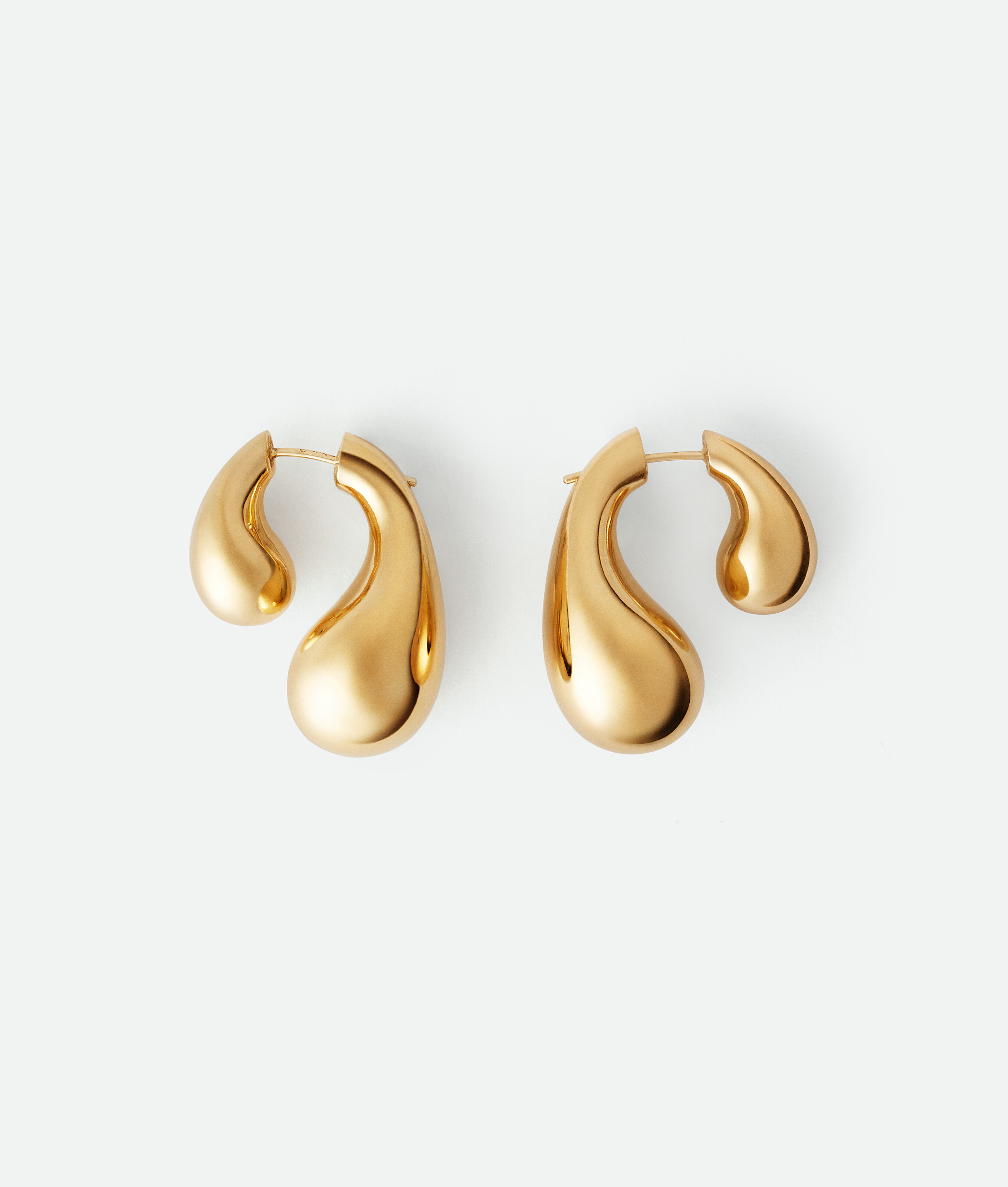 Bottega Veneta Drop Earrings - Yellow Gold - Woman