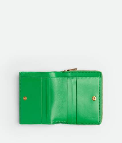 Kleines Cassette Bi-Fold Portemonnaie Mit Zip