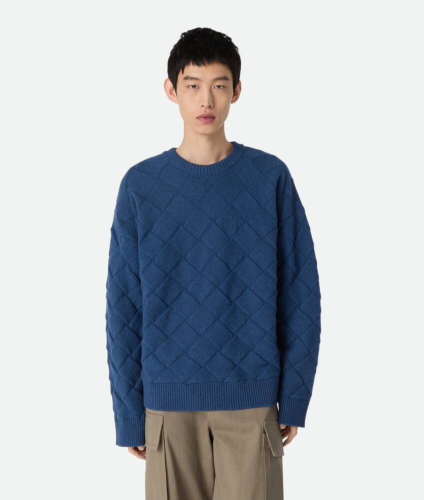 Display a large version of the product image 1 - Intrecciato Wool Sweater 