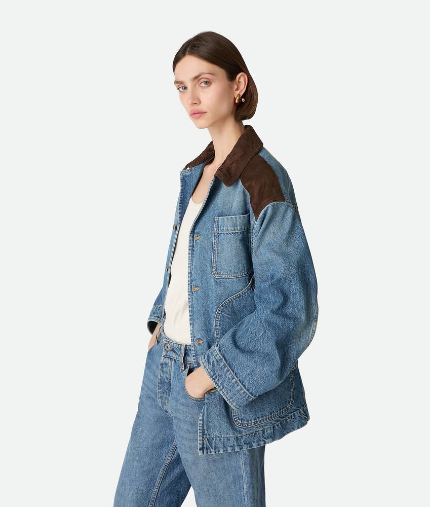 Display a large version of the product image 2 - Vintage Indigo Denim Jacket