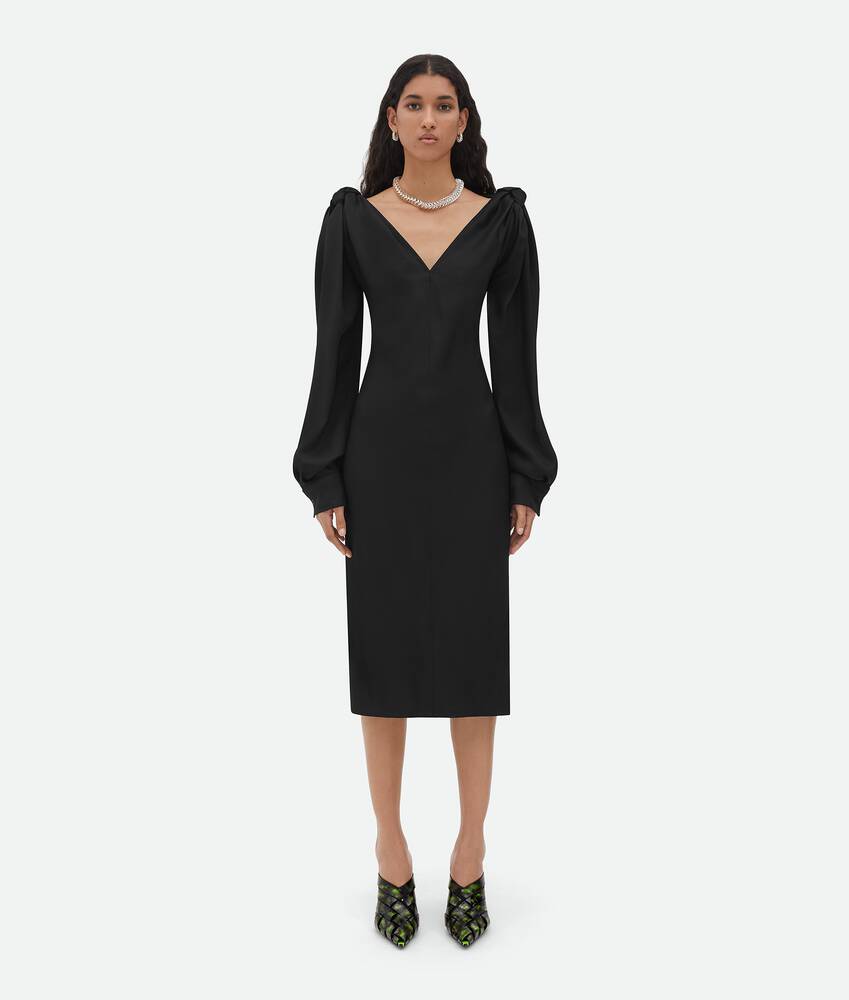 Display a large version of the product image 1 - Viscose Midi Dress