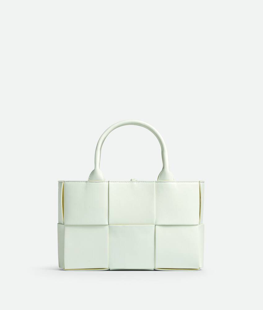 Bottega Veneta Wallace Small Intrecciato Leather Shoulder Bag Glacier-Gold