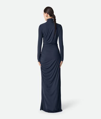 Crepe Viscose Jersey Dress
