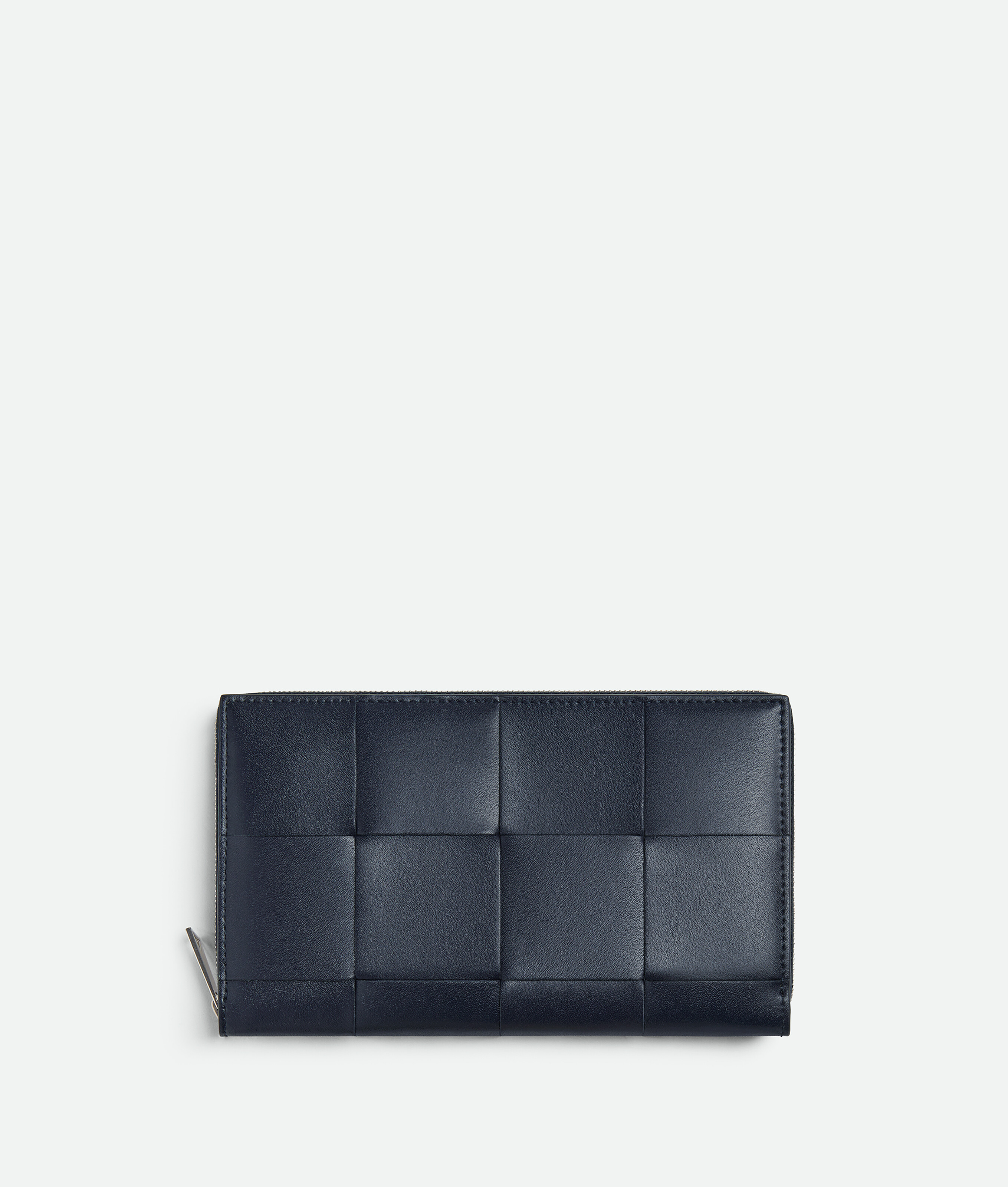 Bottega Veneta Cassette Zip Around Wallet - Space/sapele - Man