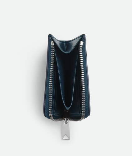 Cassette Square Compact Zip Around Wallet