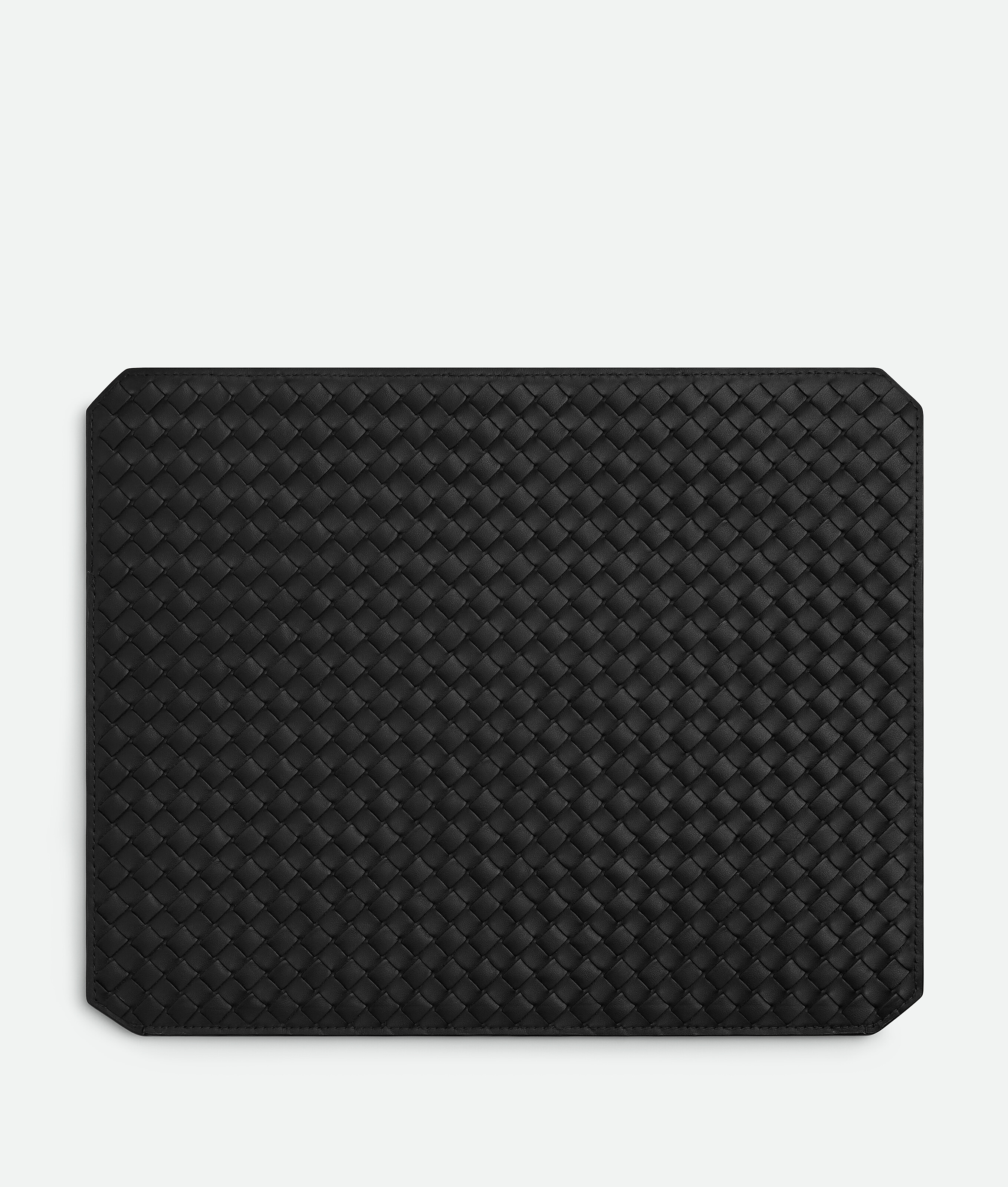 Bottega Veneta Intrecciato Piccolo Ipad Pro Case In Black