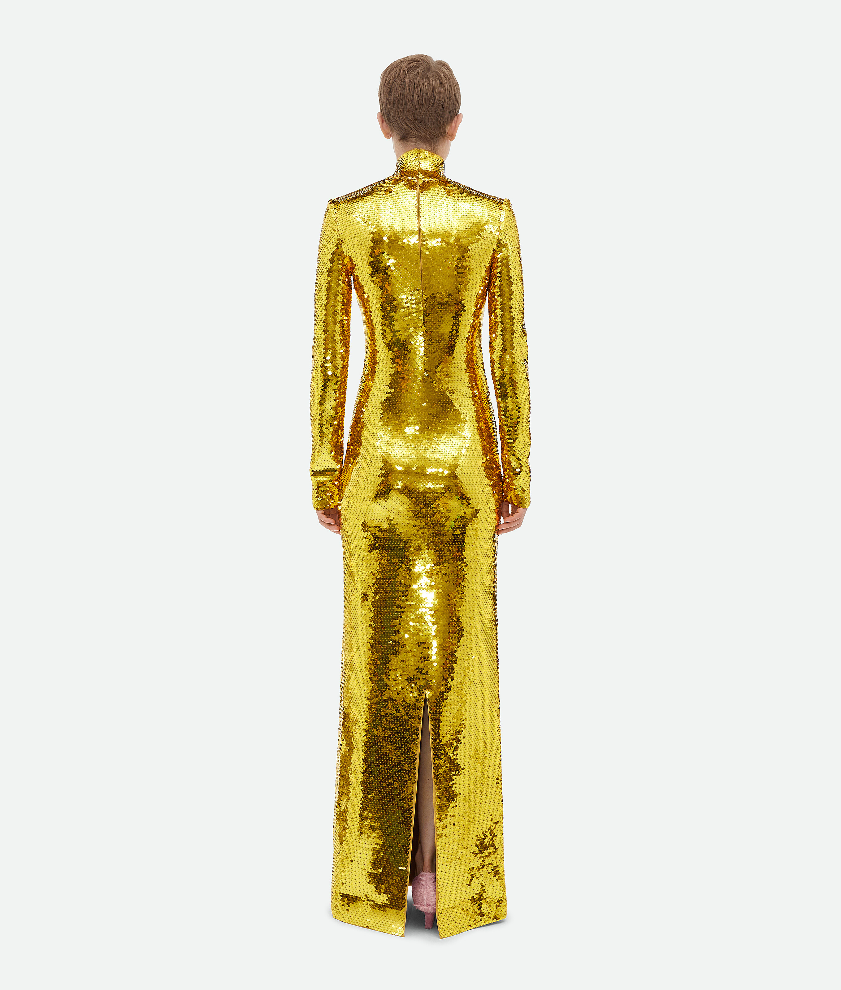 BOTTEGA VENETA ROBE EN VISCOSE À SEQUINS