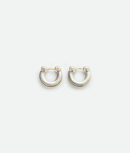 Bolt Hoop Earrings