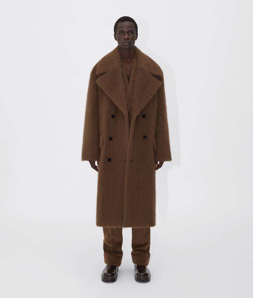 bottega veneta teddy coat