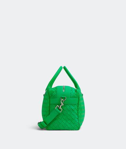 Bottega Veneta: Green Classic Duffle Bag