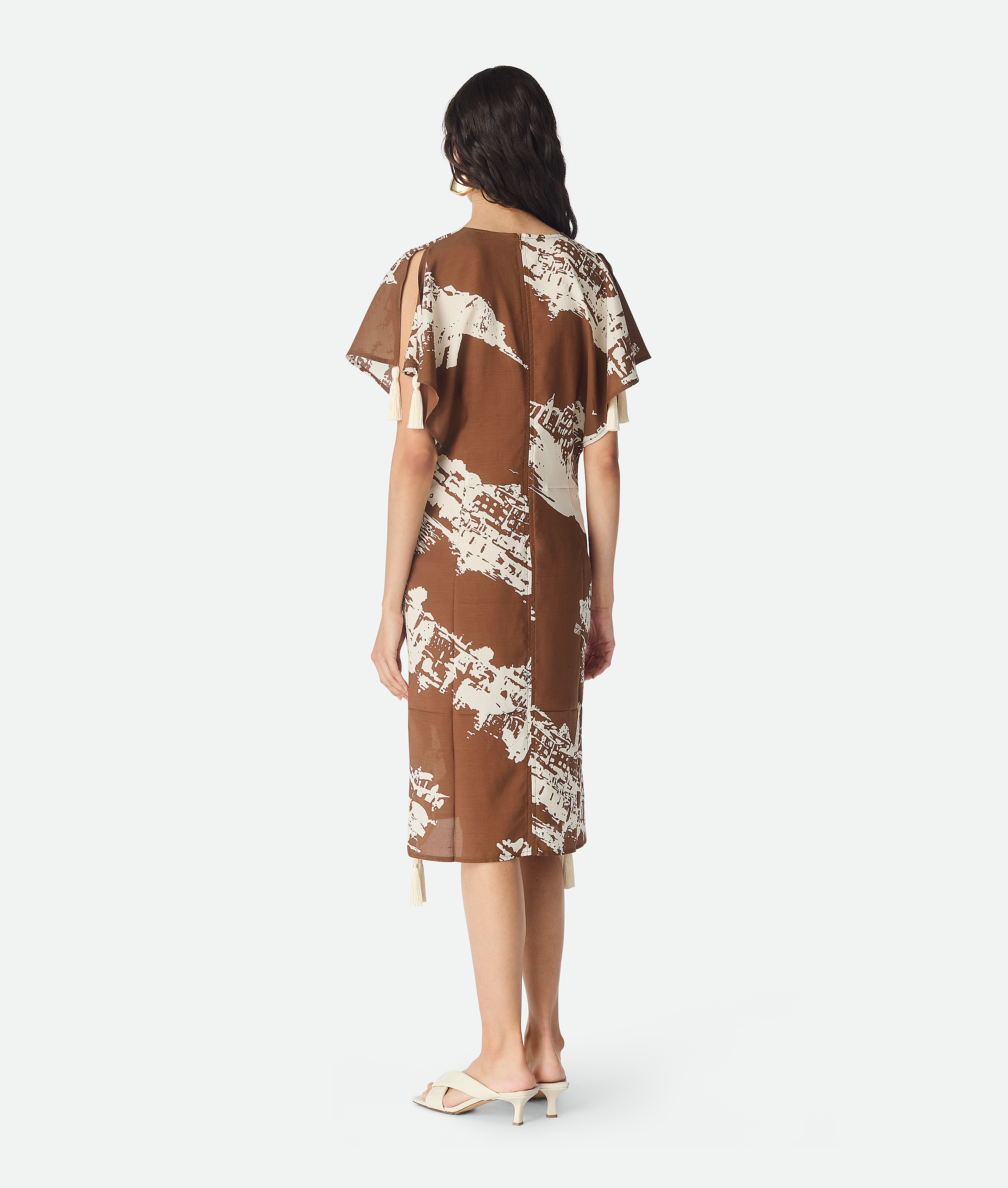 BOTTEGA VENETA ITALIAN POSTCARD DRESS
