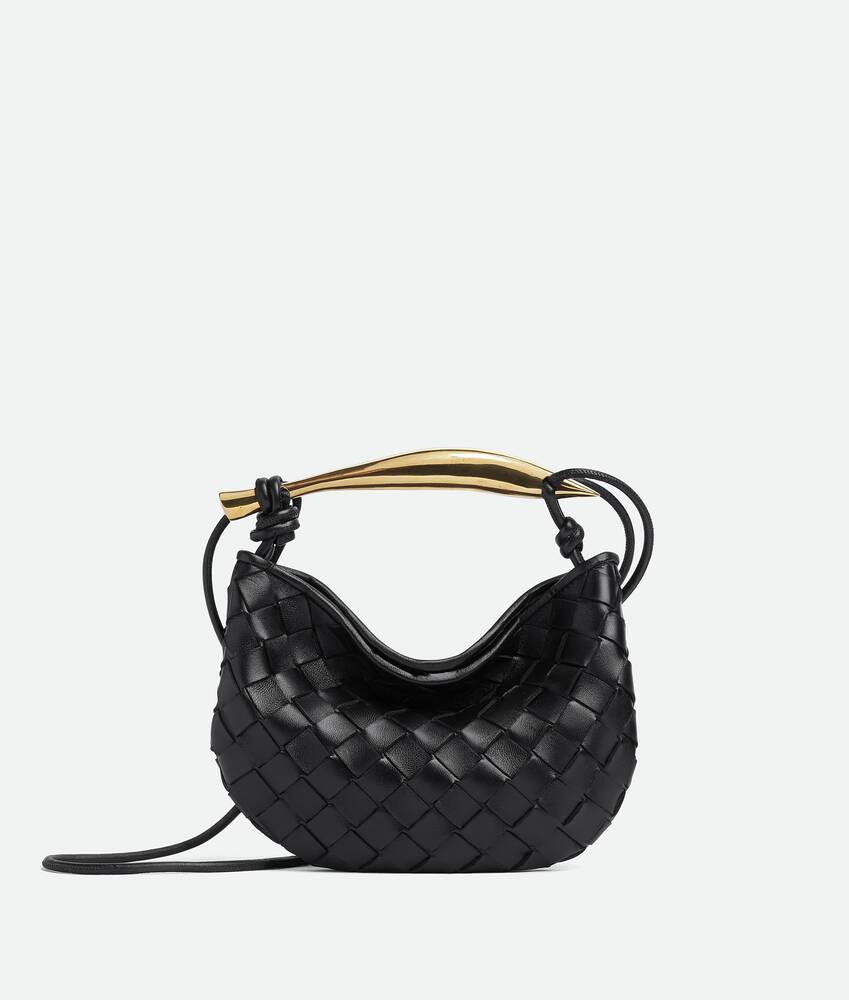 Baby Sardine in BLACK Bottega Veneta® GB1