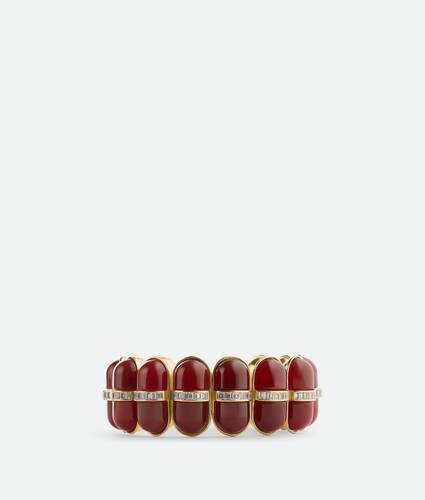 Bottega Veneta Bracelets Women 649231VAHU08120 Silver Gold 338,63€