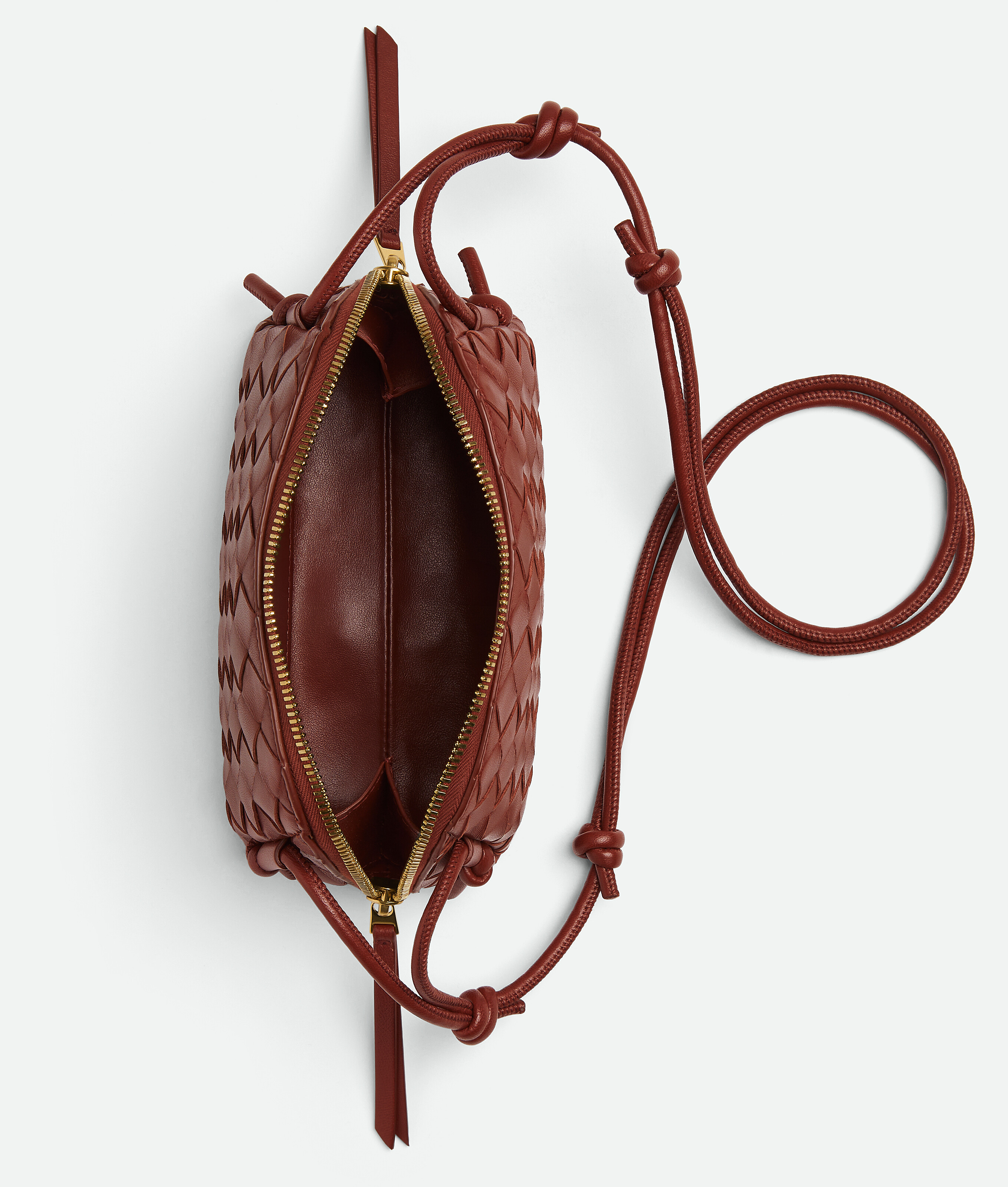 Bottega Veneta Concert Pouch In Sapele