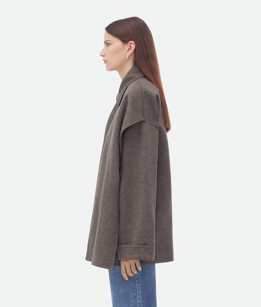 Display a large version of the product image 2 - Double Wool Cashmere Short Coat